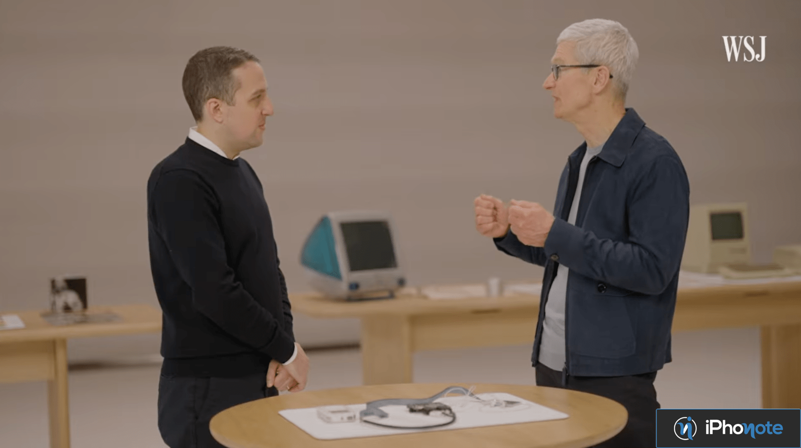 tim cook devoile prototypes rares ipod iphone lors nouvelle interview