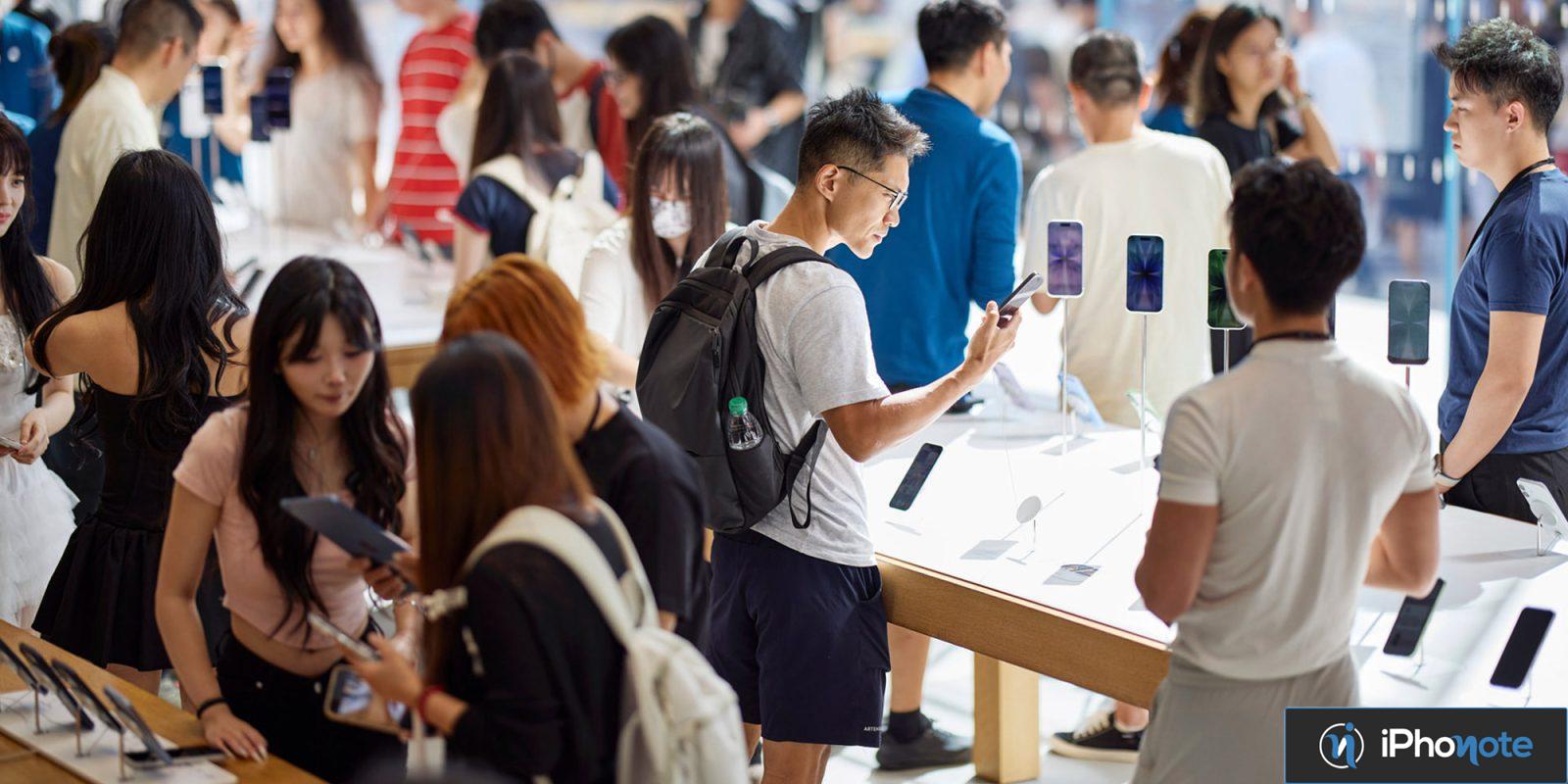 apple reduit prix iphone chine festival 618