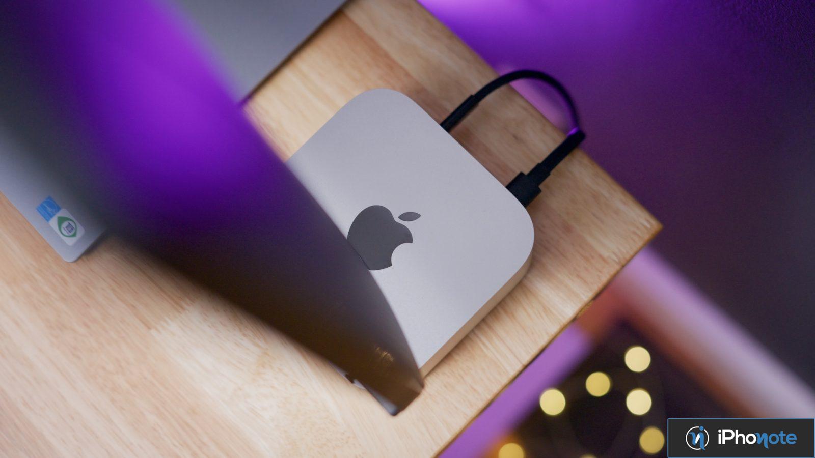 apple stoppe mac mini entree gamme debut 799 512 stockage