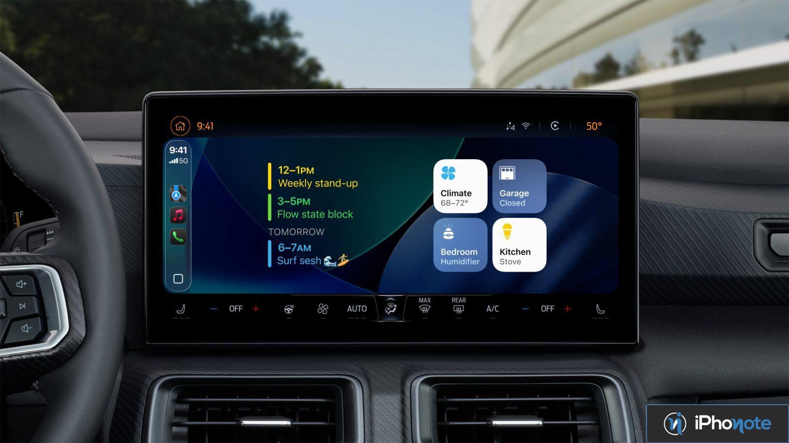 applications chat integrees carplay