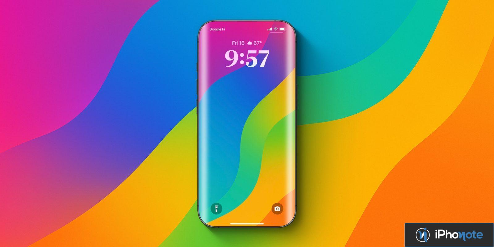 rapport intrigant evoque eventuelle distorsion ecran iphone