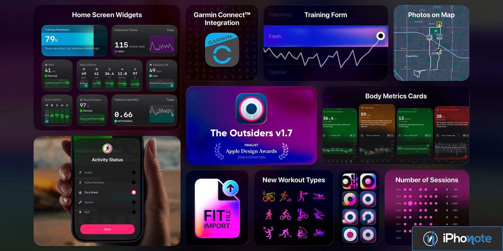 the outsiders celebre nomination apple design awards 2026 mise jour majeure