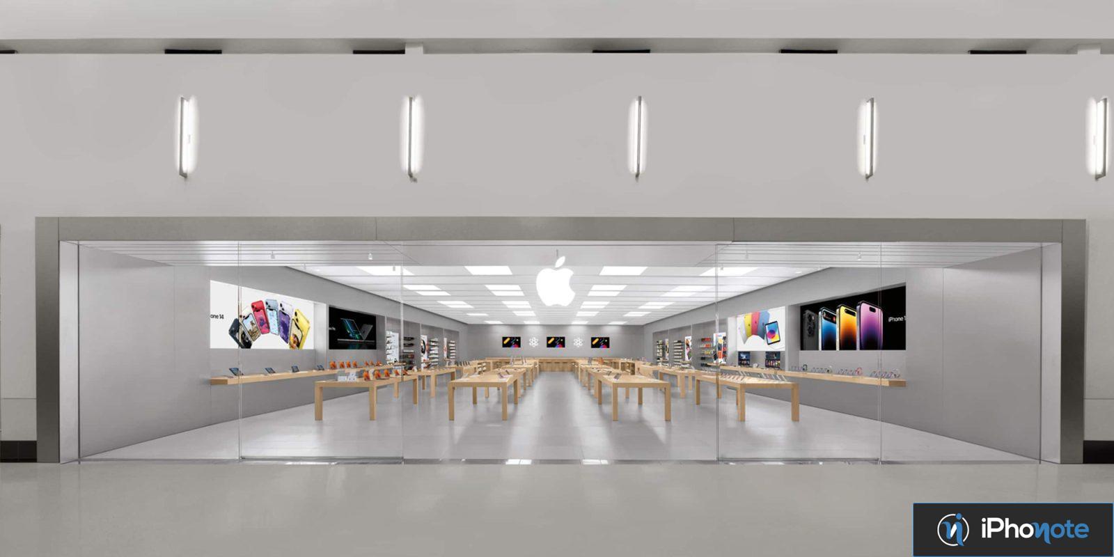 gouverneur maryland defend employes apple face fermeture magasin towson