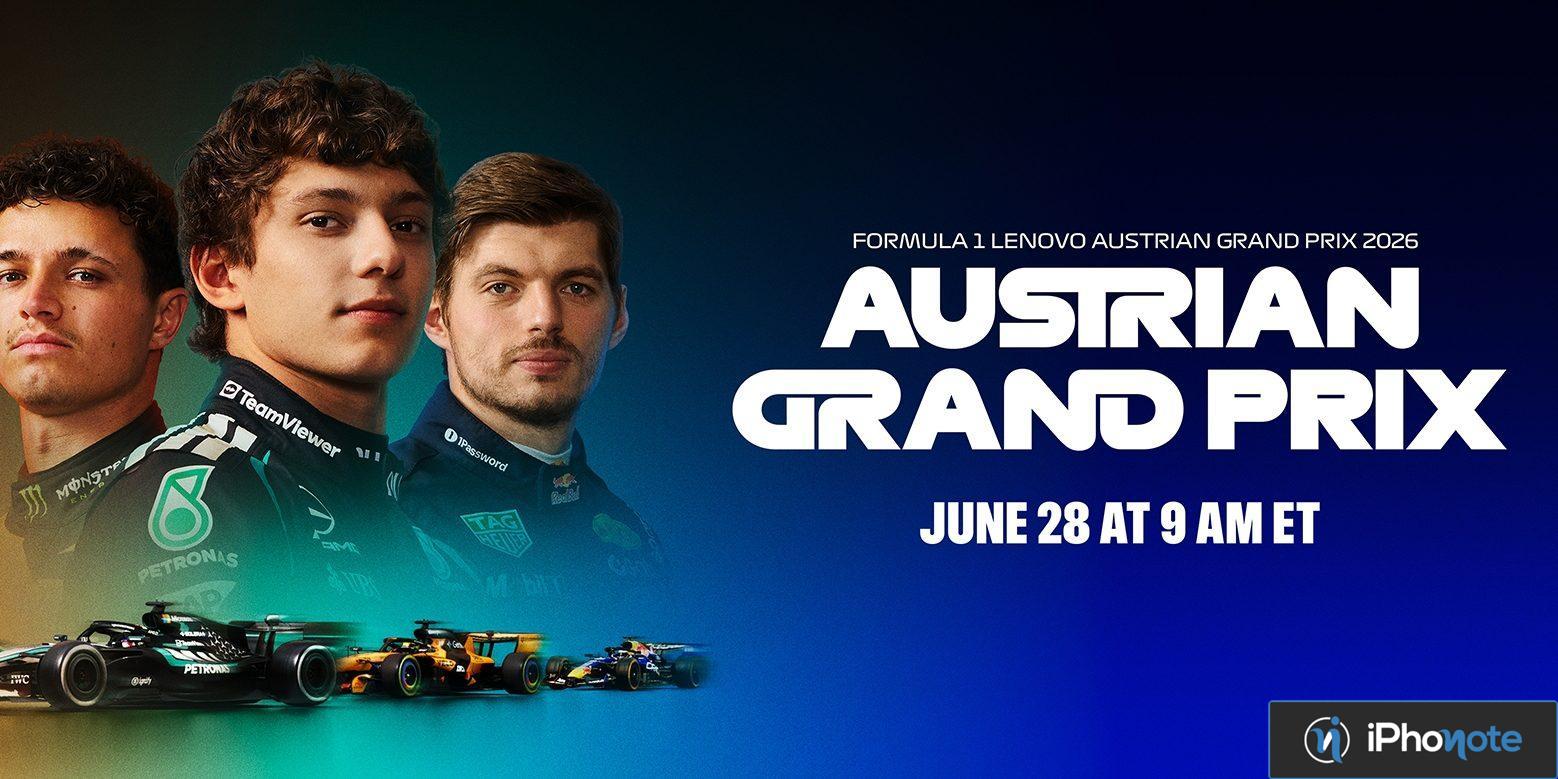 grand prix autriche suivre gratuitement apple