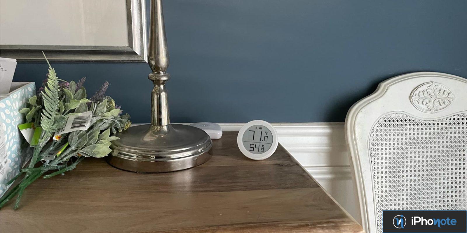 homekit hebdo thermometre qingping integre thread ecran ink