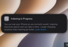 Indice de progression : vérifiez l’état de l’indexation sur iOS 27 indice progression verifiez etat indexation ios