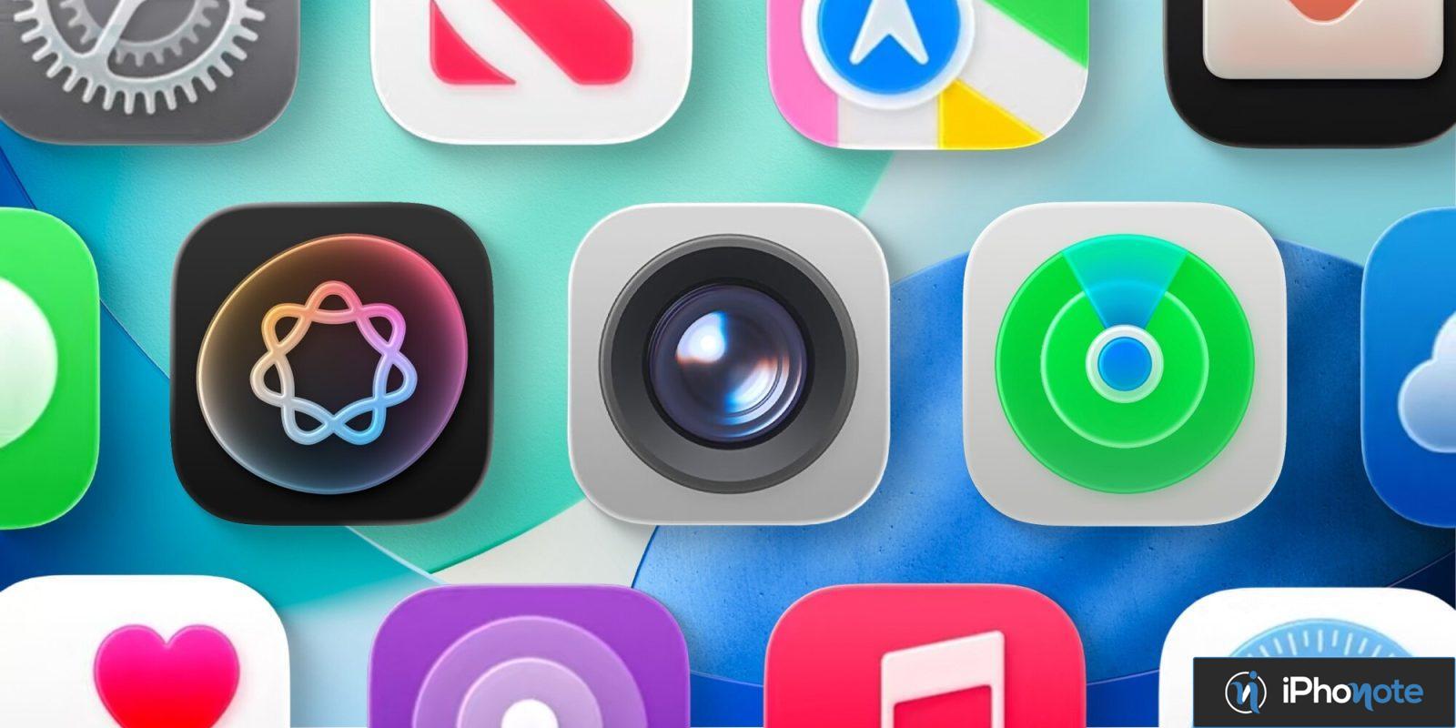 ios designs renouveles plusieurs applications iphone