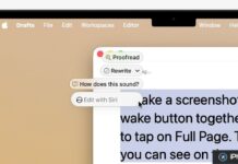 macOS 27 testerait un mini menu Siri pour réécrire un texte plus vite 68293 143950 000 lead new writing tools xl
