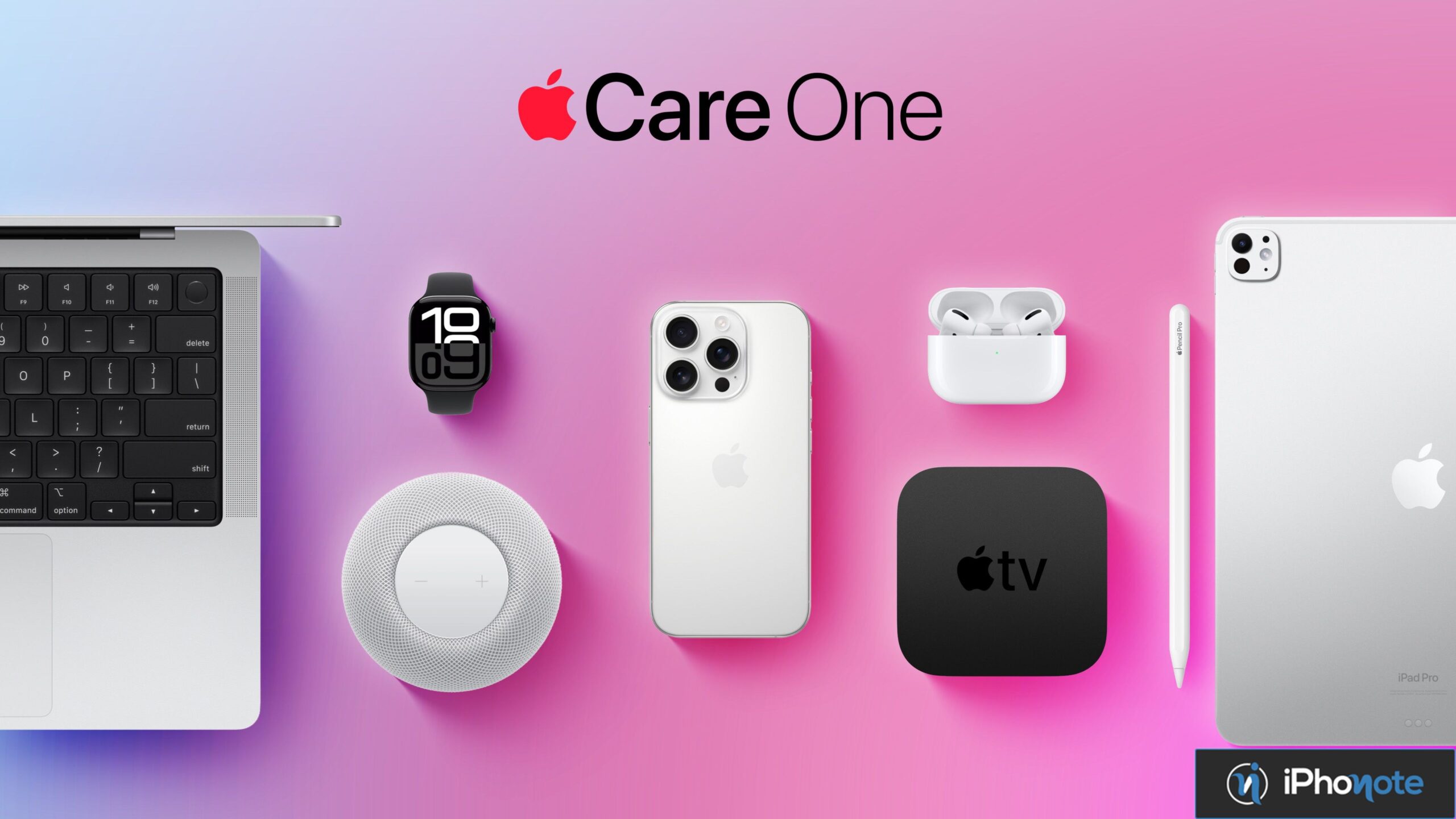 Montage de produits Apple couverts par AppleCare One