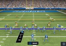 Apple Arcade ajoute Madden NFL 27 le 6 août et renforce son offre sport Capture d’écran d’un match de football américain Madden NFL en jeu