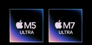 Puce Apple M5 Ultra et M7 Ultra