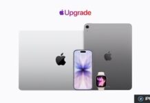 Apple officialise ses résultats du T3 fiscal 2026 et remet ses risques en avant Gamme d’appareils Apple présentée sur fond blanc
