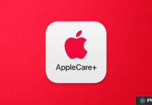 Apple étend AppleCare+ en mensualités et à l’année à plus de produits au Canada Icône AppleCare+ sur fond rouge