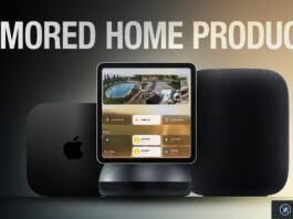 Rendu de produits Apple pour la maison connectée