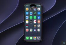 iPhone affichant une icône Siri sur l’écran d’accueil