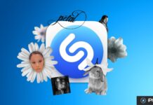 Shazam lance des stickers à envoyer dans Messages Illustration des stickers Shazam inspirés de l’album Petal d’Ariana Grande