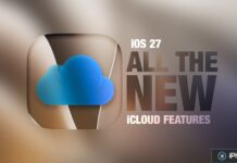 iOS 27 : iCloud devient plus utile dans Maison, Siri et Mots de passe Illustration iOS 27 et icône iCloud sur fond dégradé