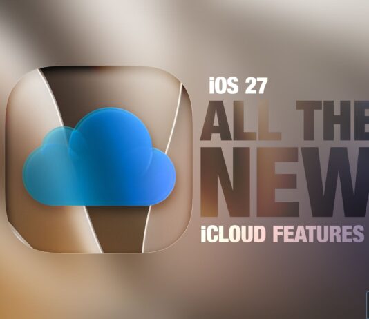 iOS 27 : iCloud devient plus utile dans Maison, Siri et Mots de passe Illustration iOS 27 et icône iCloud sur fond dégradé