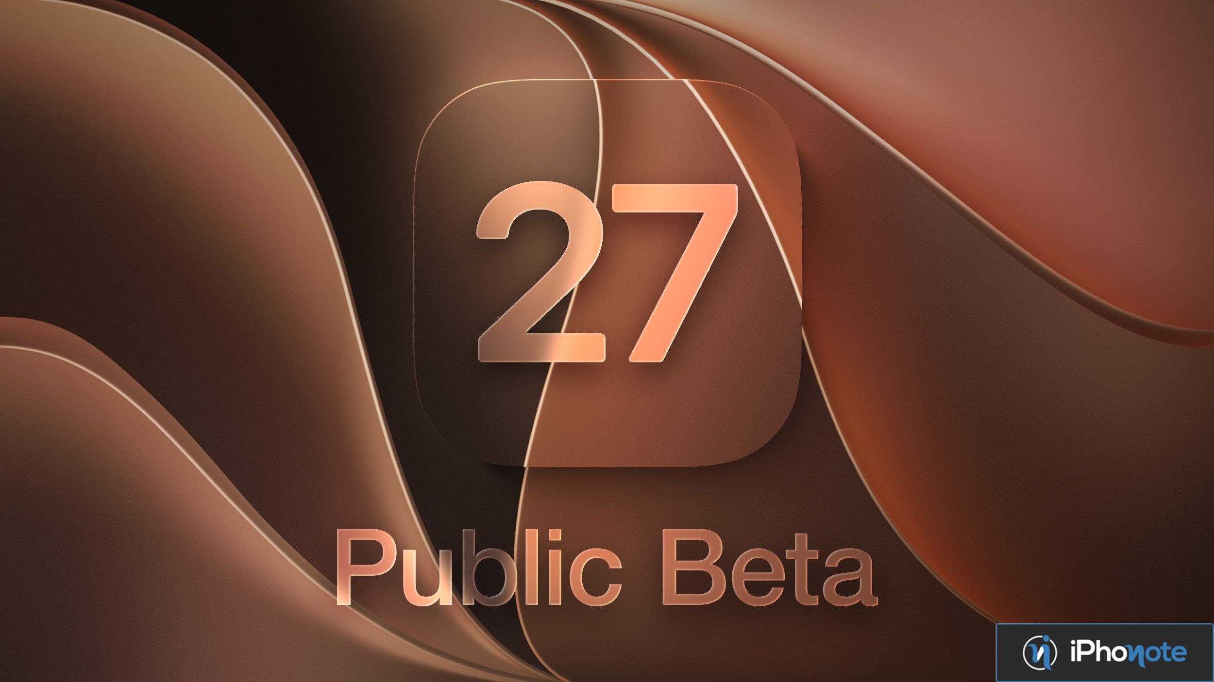 Visuel de bêta publique iOS 27 et iPadOS 27
