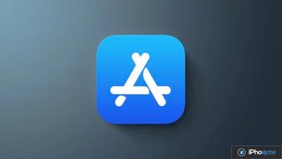 Icône de l’App Store sur fond gris