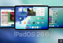 iPadOS 26.6 est disponible, avec des correctifs et une étape avant iPadOS 27 Trois iPad affichant l’écran d’accueil d’iPadOS 26.6