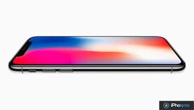 Rendu d’un iPhone pliable en profil