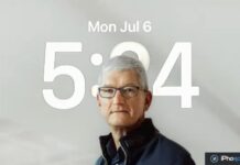 iOS 27 beta 3 renforce l’animation des fonds d’écran avec effet de profondeur Personne au premier plan devant un fond d’écran spatial
