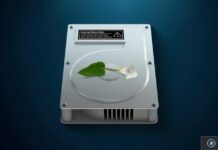 Disque dur Mac OS Extended avec volume chiffré