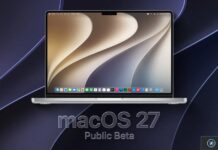 macOS 27 passe en bêta publique : installation désormais ouverte à plus d’utilisateurs MacBook affichant macOS 27 en version bêta publique