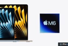 MacBook Air et puce Apple M6 illustrés