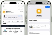 iOS 27 bêta 3 : Cartes peut enfin suivre les commandes Amazon France via Mail Suivi d’une commande Amazon dans Mail et Cartes