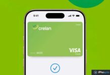 Belgique : Crelan active Apple Pay, avec une limite importante au départ Carte Crelan Visa affichée dans Apple Pay sur iPhone