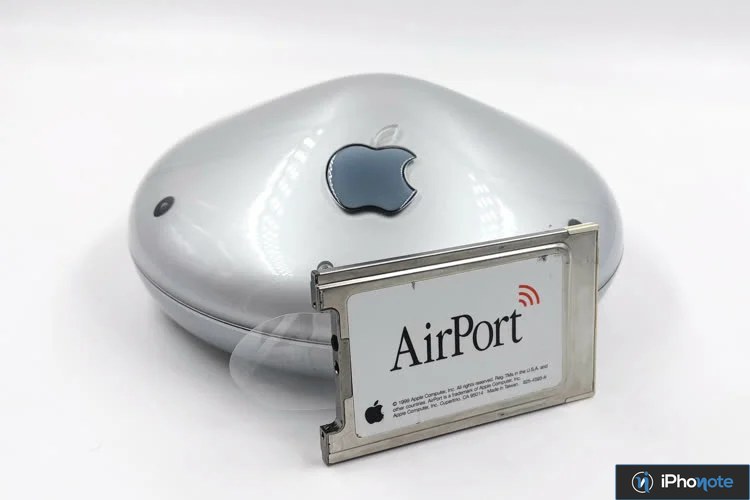 Borne Apple AirPort et carte AirPort
