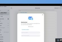 Illustration : Hide My Email no longer changing domains, will keep iCloud.com