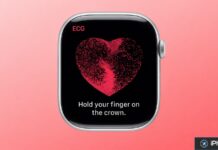 Apple Watch : l’ECG alerte un triathlète en plein effort Apple Watch affichant l’application ECG et un cœur stylisé