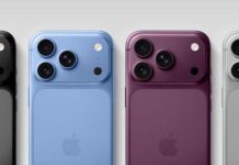 Plusieurs iPhone colorés présentés côte à côte
