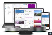 Apple Home : Homey relie les accessoires non-Matter Produits Homey et applications domotiques affichés sur plusieurs appareils