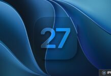 Apple diffuse les quatrièmes bêtas publiques d’iOS 27 Illustration bleue du système iOS 27