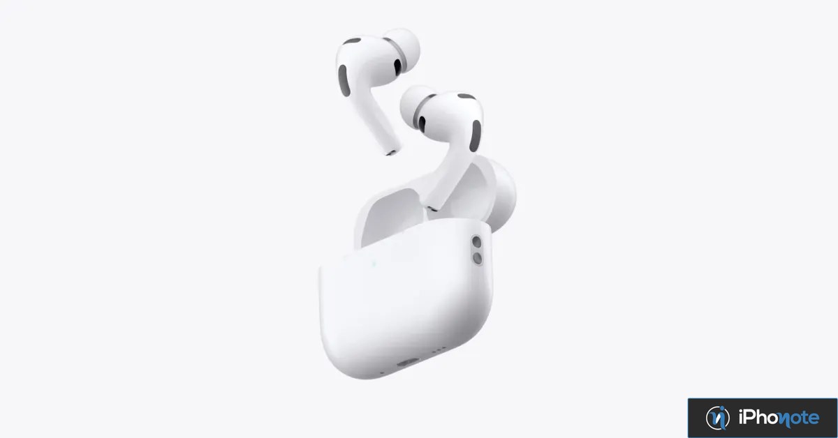 AirPods Pro blancs dans leur boîtier de recharge ouvert