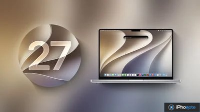 MacBook présentant l’interface visuelle de macOS Golden Gate