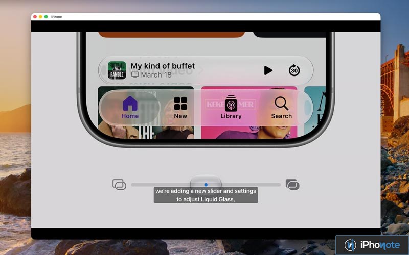 Illustration : macOS 27 pourrait afficher AirPlay en mode fenêtré
