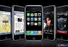 iPhone original : T-Mobile éteint le réseau GSM 2G Série de premiers iPhone montrant leurs interfaces et fonctions emblématiques