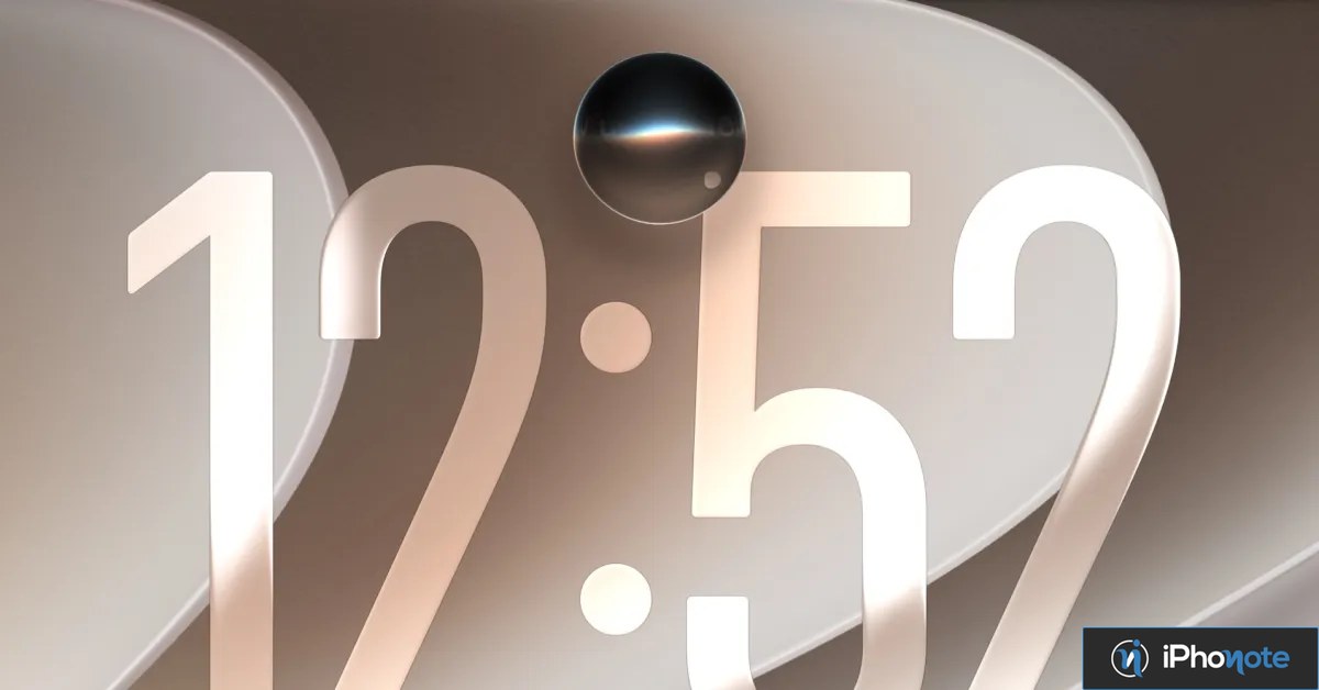 Illustration abstraite de l’intelligence artificielle Apple sur fond beige