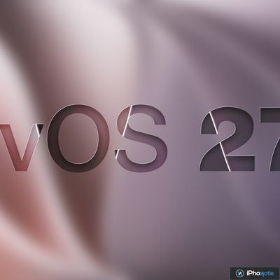 Illustration abstraite de tvOS 27